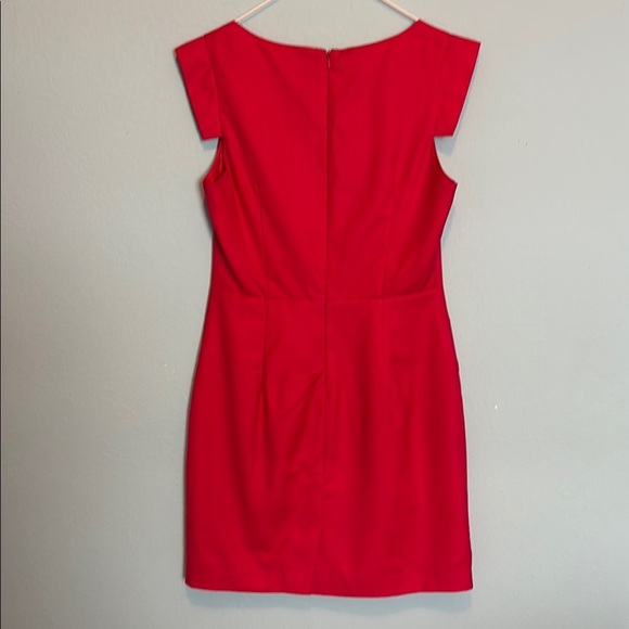 Forever 21 Red Sleeveless Sheath Dress Square Neck Mini - Picture 7 of 11